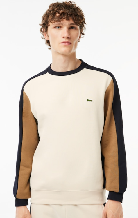 Offwhite katoenen sweater Lacoste - SH1299/RI2