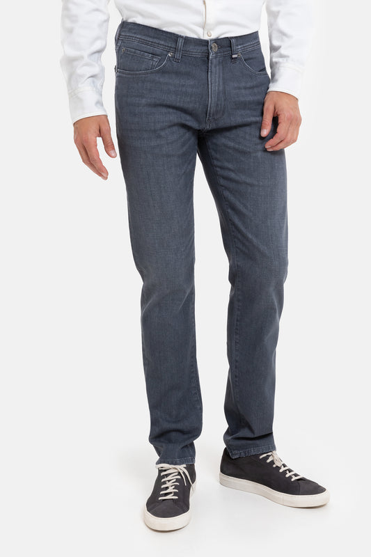 Donkergrijze regular fit jeans Rodger Zilton - 09/973